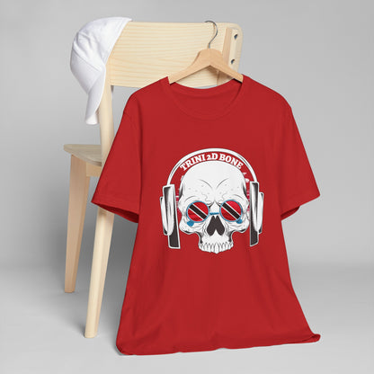 Trini 2D Bone Skull Unisex Jersey T-Shirt